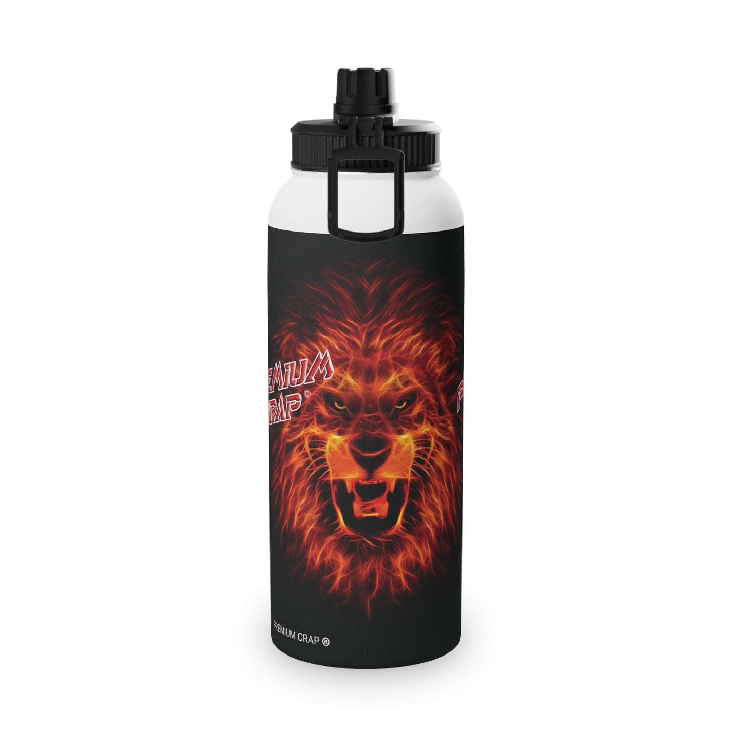 Premium Crap Stainless Steel Water Bottle, Sports Lid
