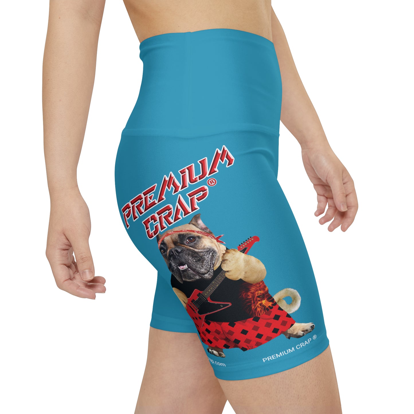 Premium Crap II Women's Workout Shorts - Turquoise