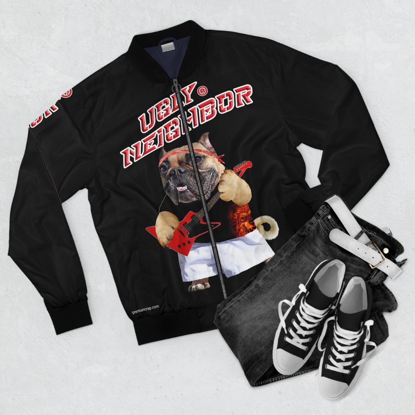 Ugly Neighbor Men's Bomber Jacket