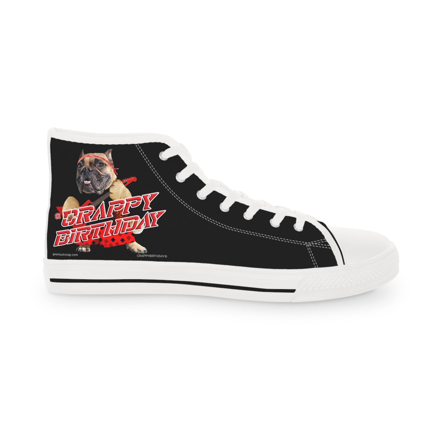 Crappy Birthday II Men's High Top Sneakers