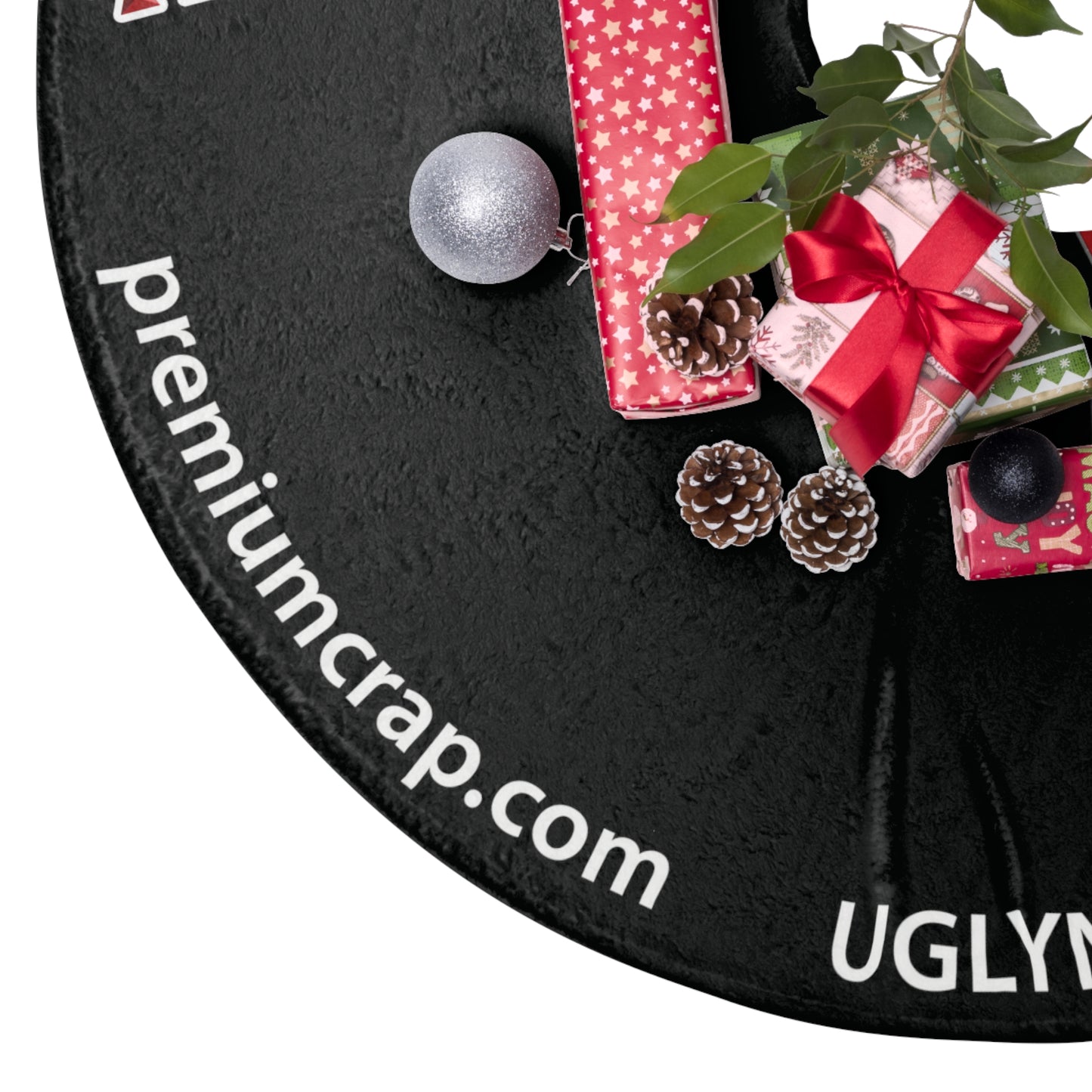 Ugly Neighbor Christmas Tree Skirts