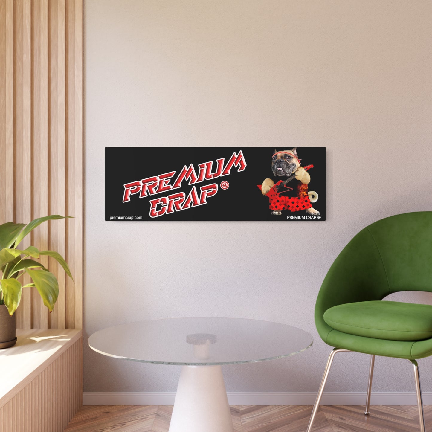 Premium Crap II Metal Art Sign