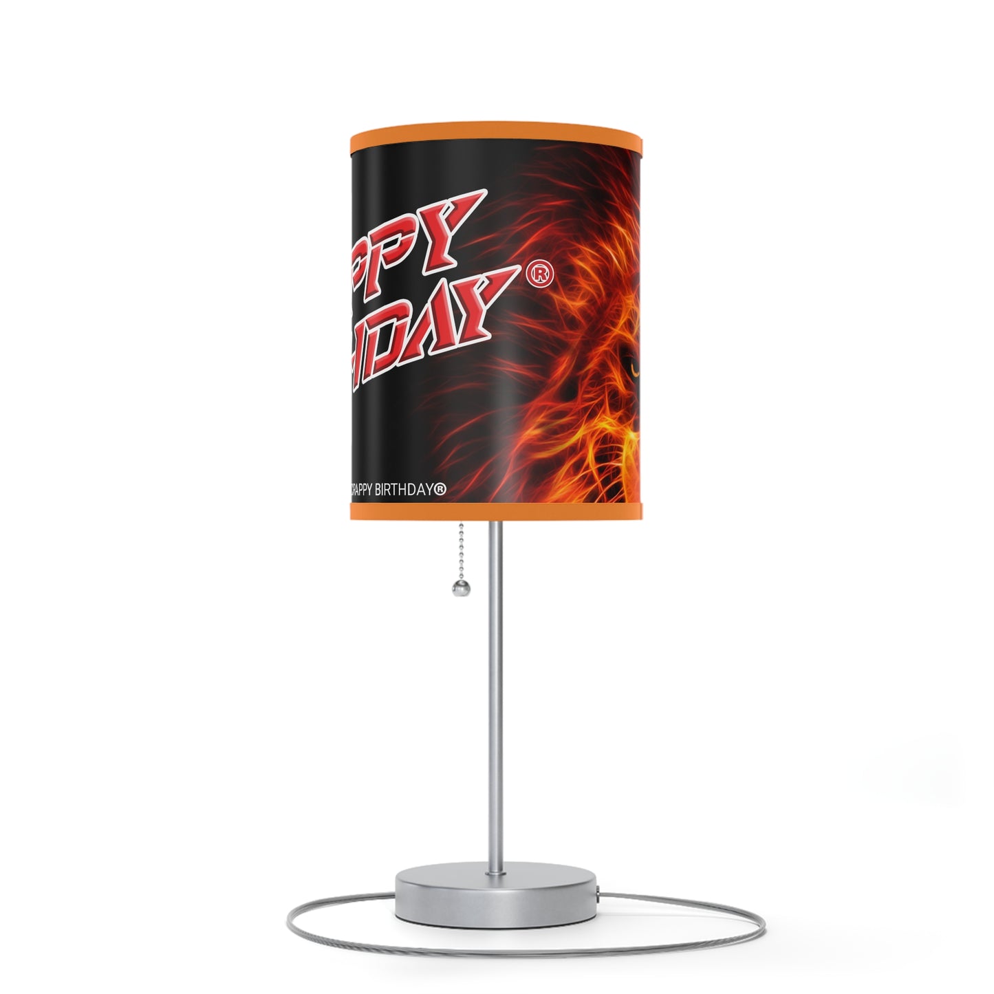 Crappy Birthday Lamp on a Stand