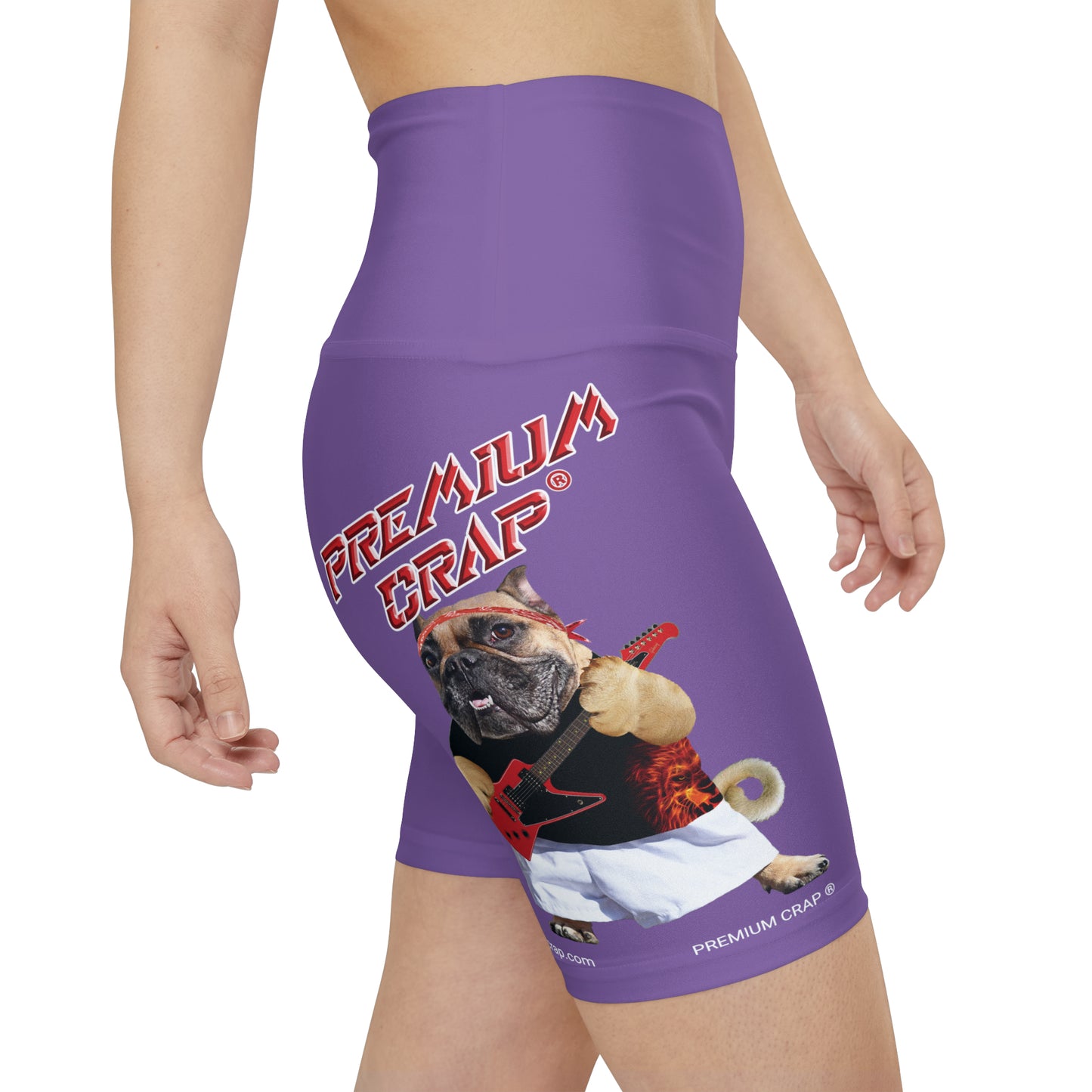 Premium Crap Workout Shorts - Light Purple
