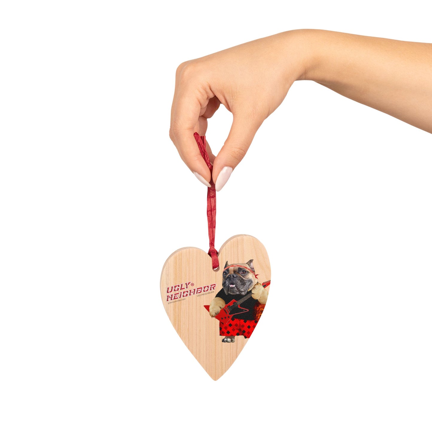 Ugly Neighbor II Wooden Ornaments