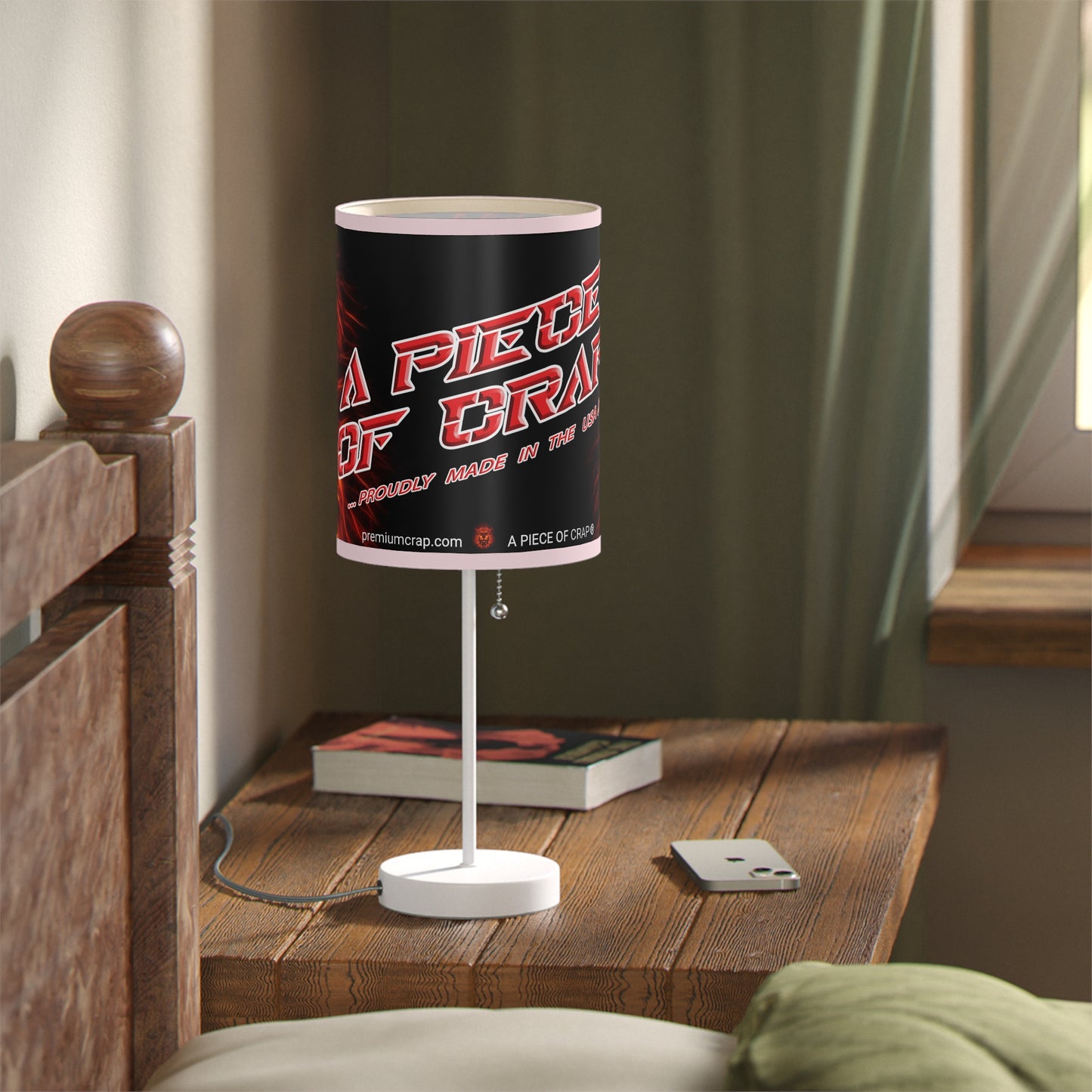 A Piece Of Crap Lamp on a Stand