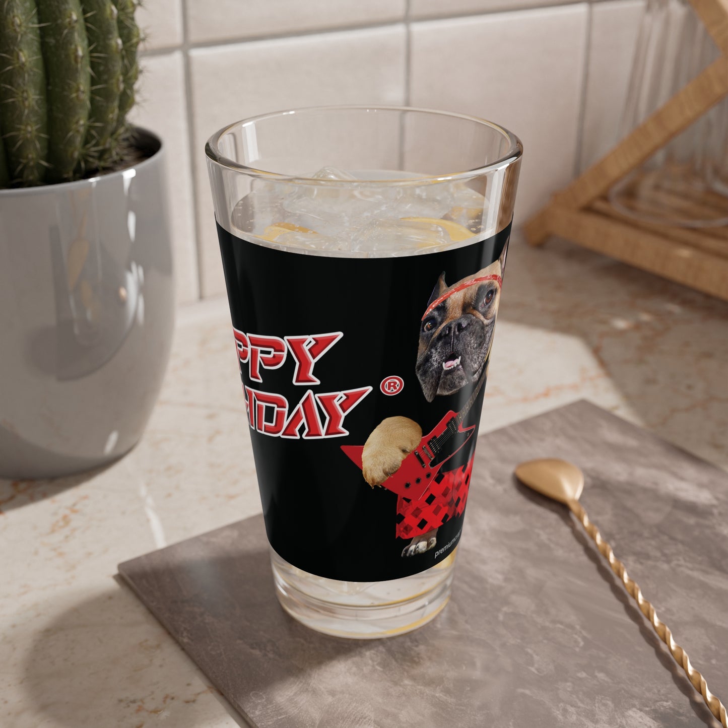 Crappy Birthday II Mixing Glass