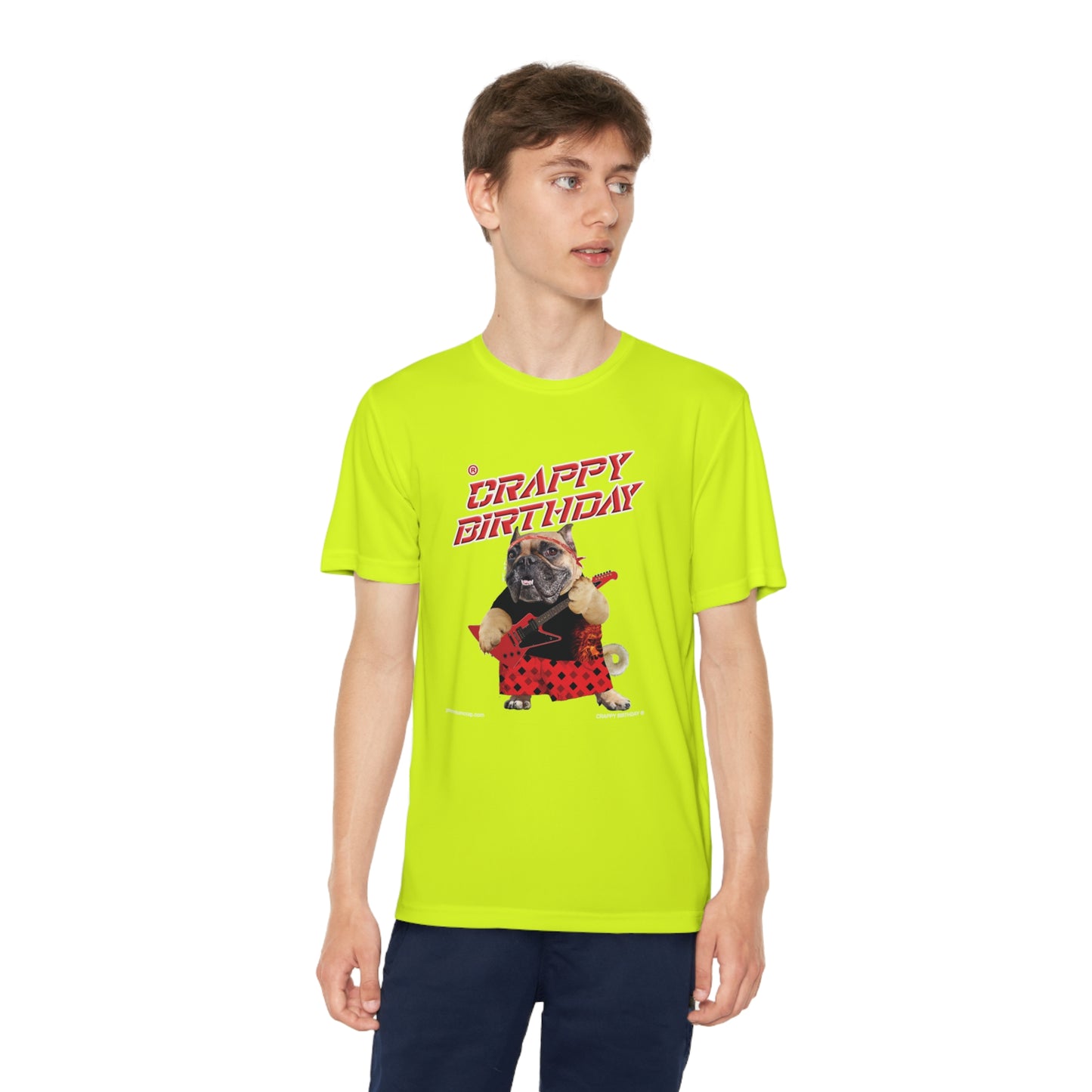 Crappy Birthday II Youth Competitor Tee