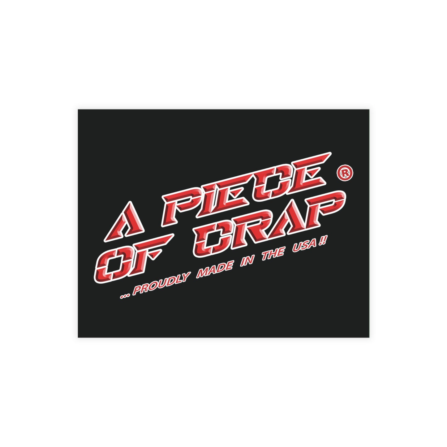 A Piece of Crap II Postcard Bundles (envelopes included)