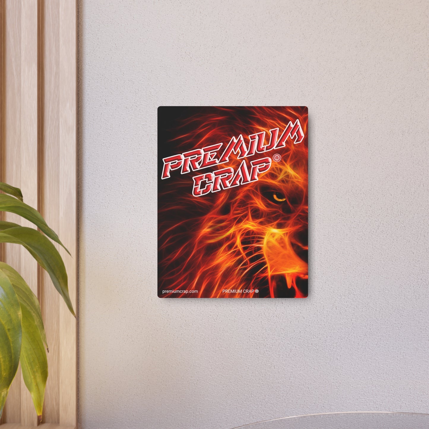 Premium Crap Metal Art Sign