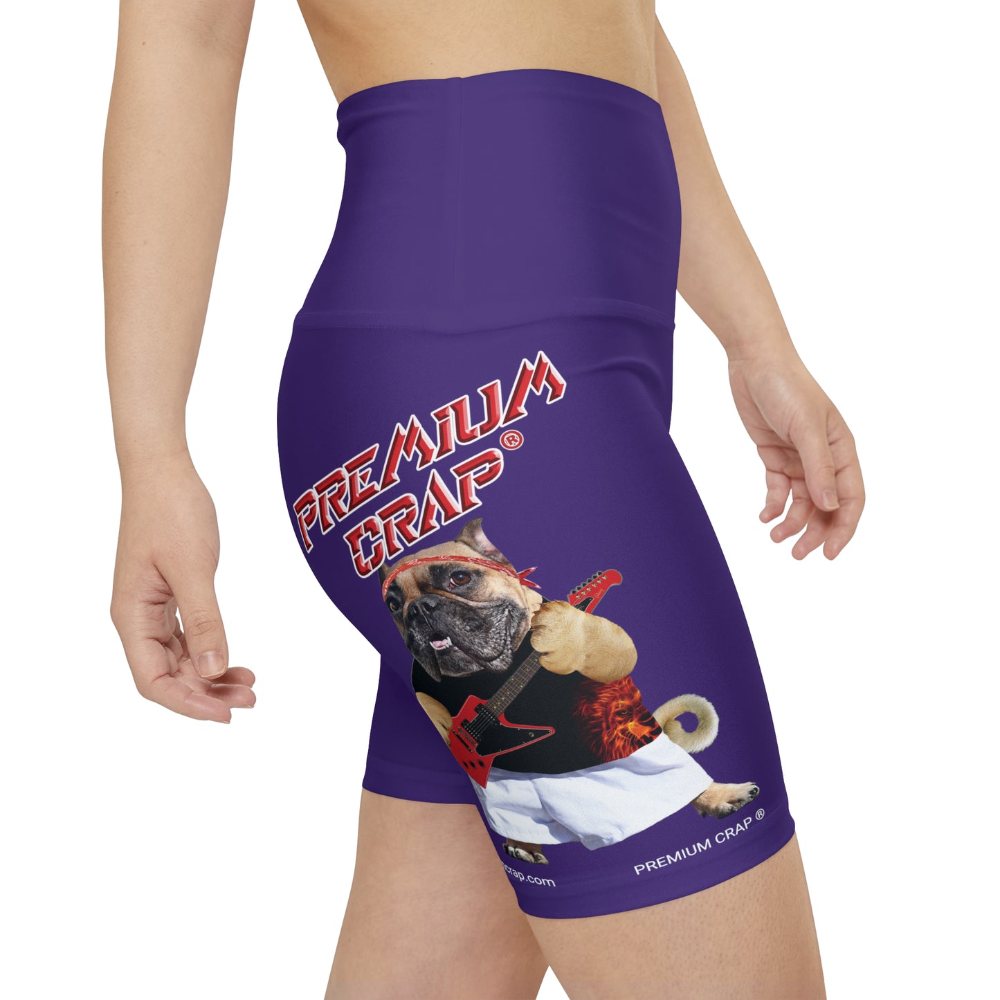 Premium Crap Workout Shorts - Purple