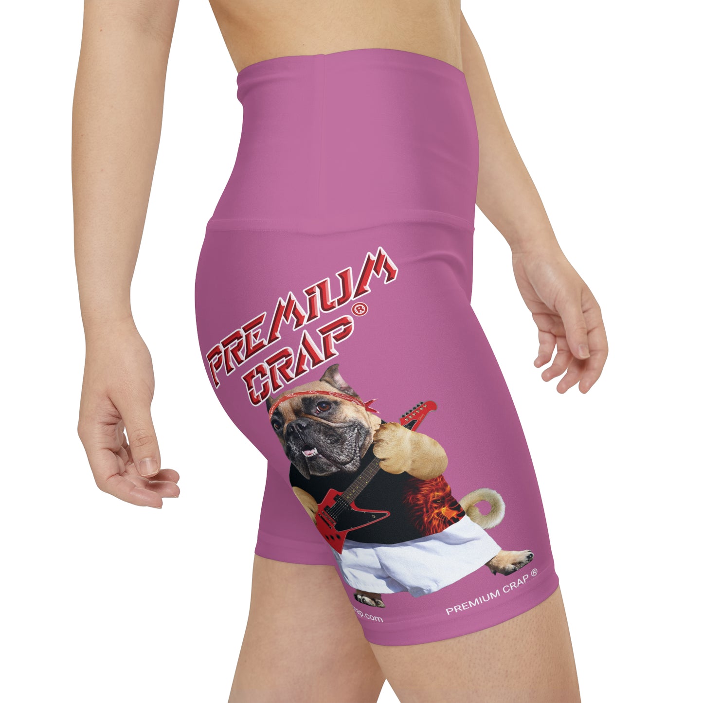 Premium Crap Workout Shorts - Light Pink