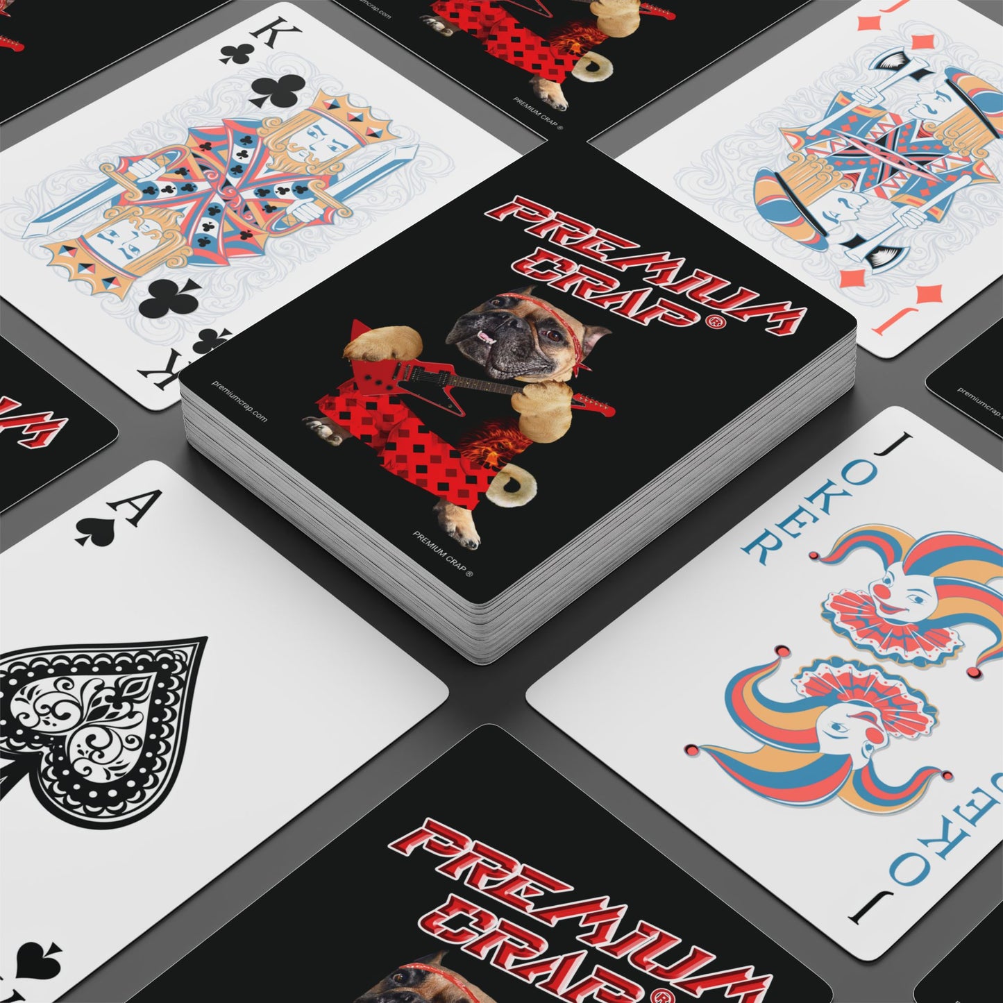 Premium Crap II Poker Cards