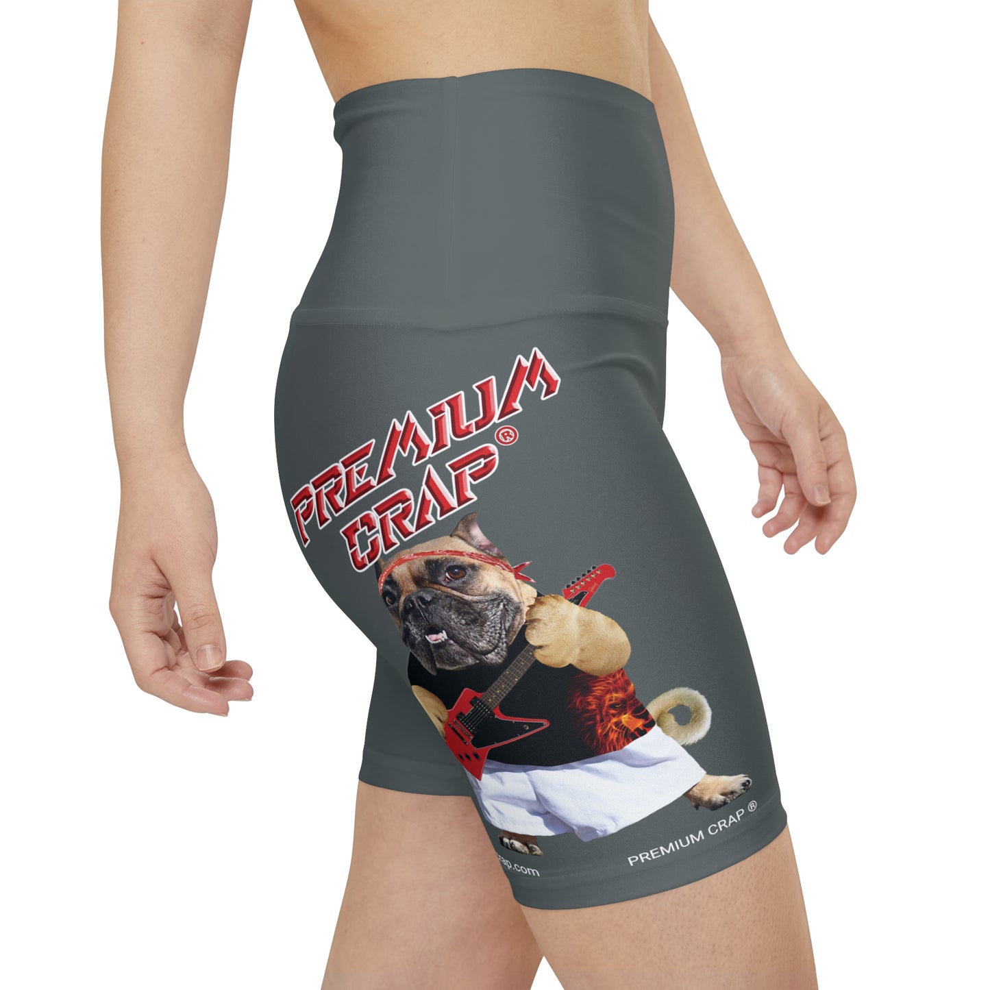 Premium Crap Workout Shorts - Dark Grey