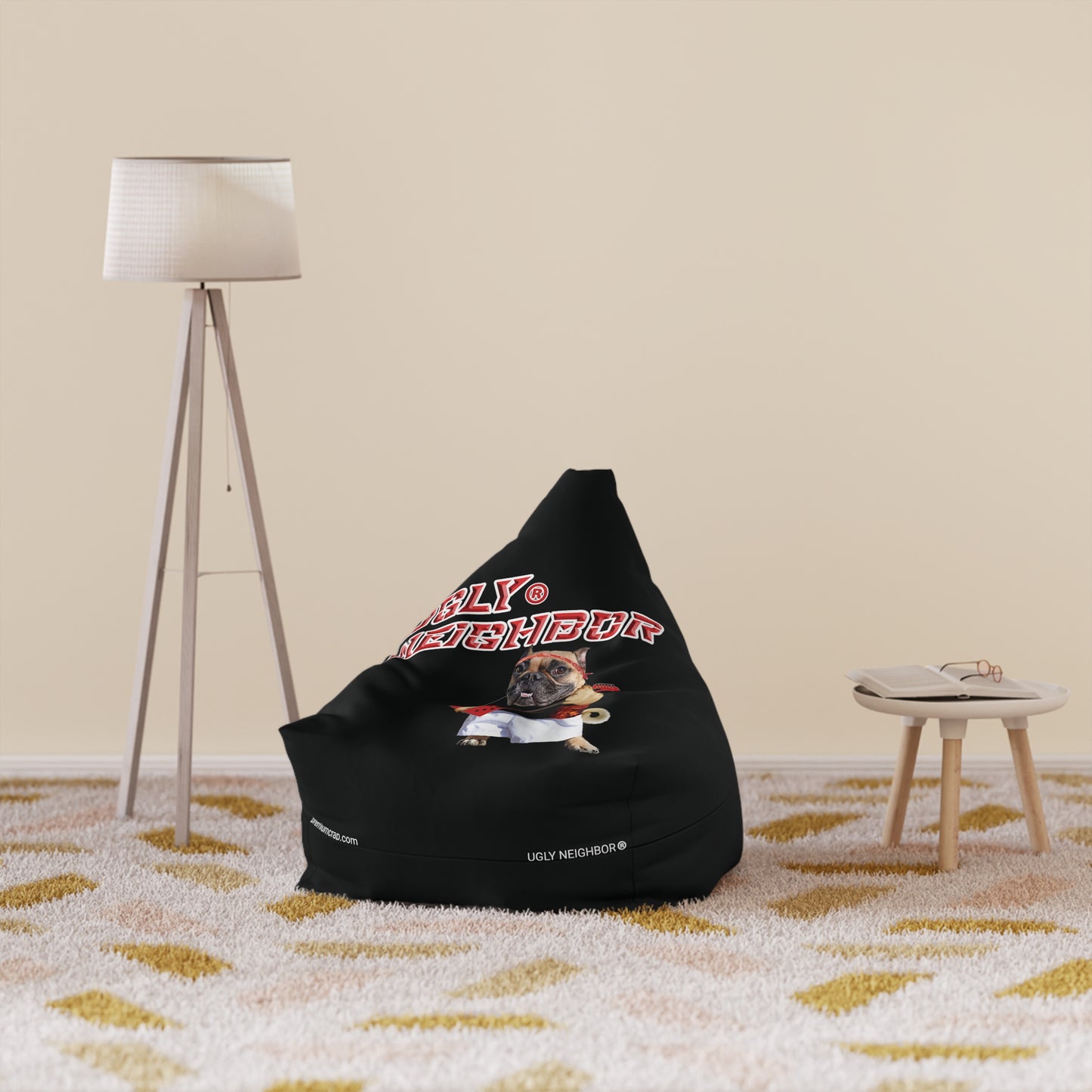 Ugly Neighbor Bean Bag Chair Cover
