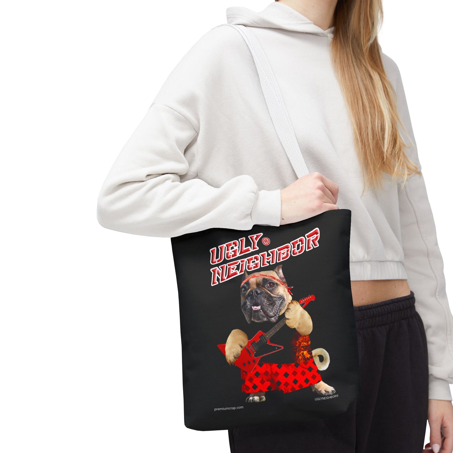 Ugly Neighbor Tote Bag