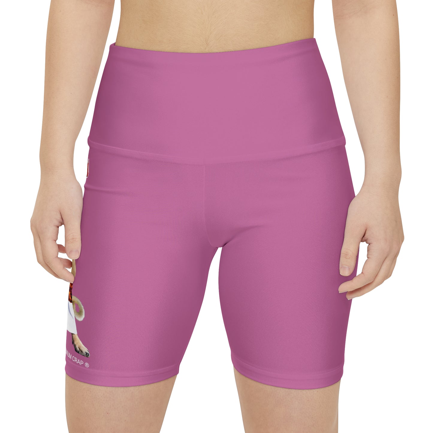 Premium Crap Workout Shorts - Light Pink