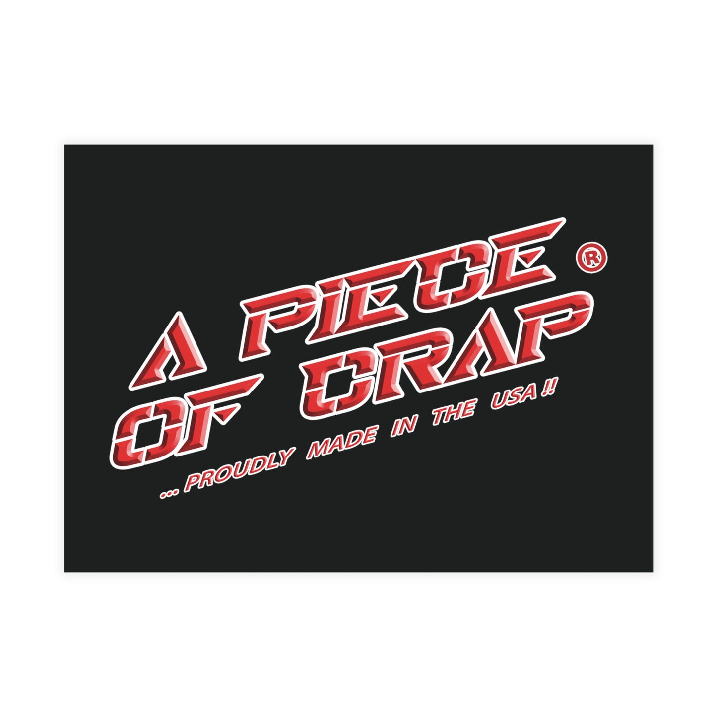 A Piece of Crap II Postcard Bundles (envelopes included)