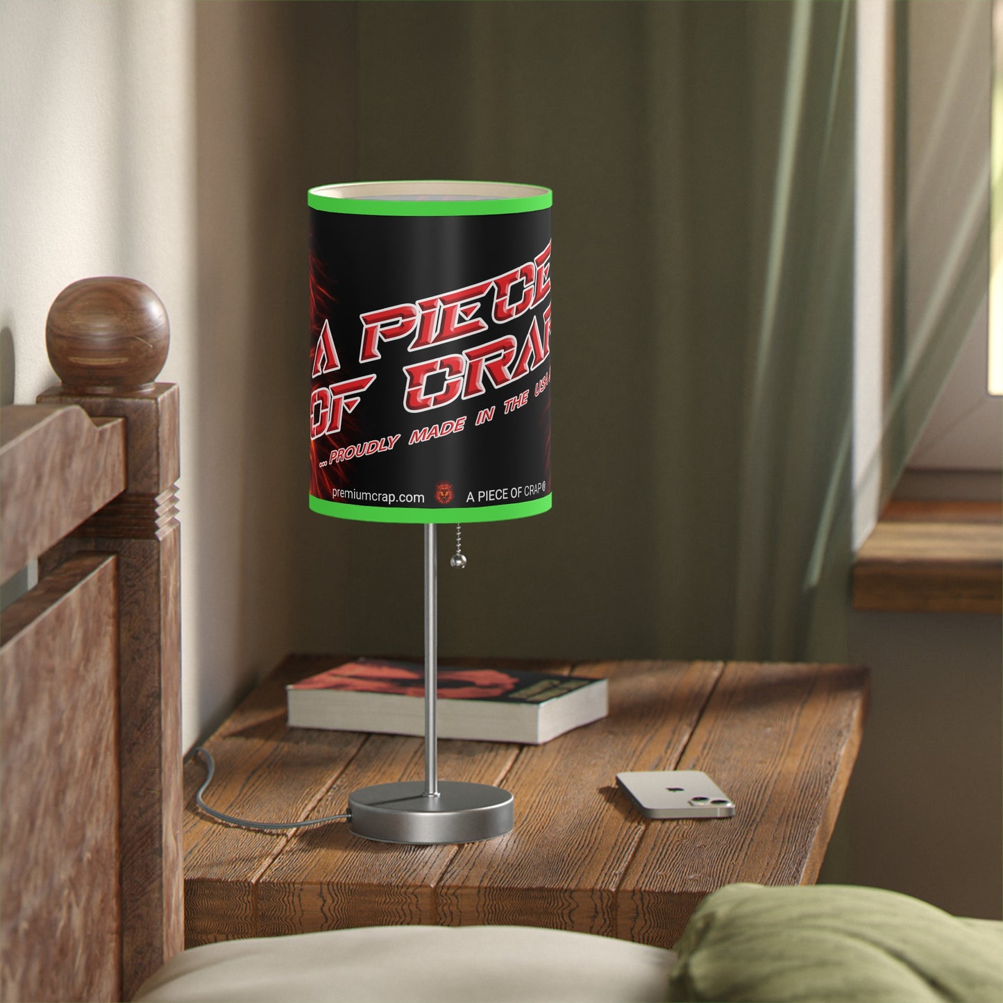 A Piece Of Crap Lamp on a Stand