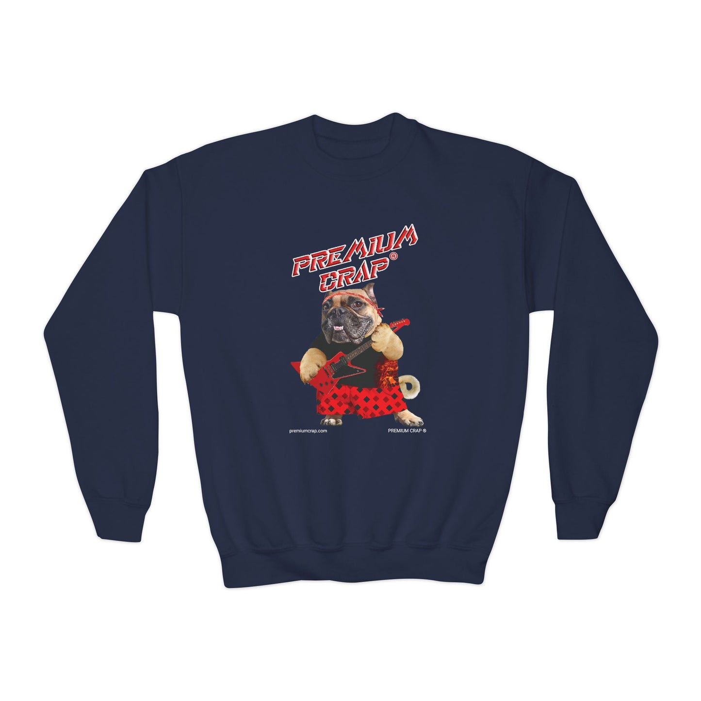 Premium Crap II Youth Crewneck Sweatshirt