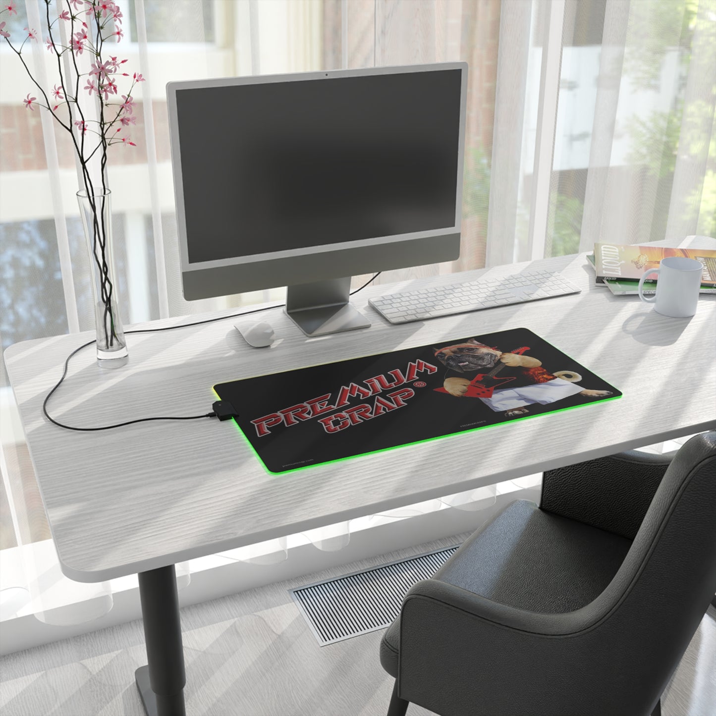 Premium Crap II LED Gaming Mouse Pad