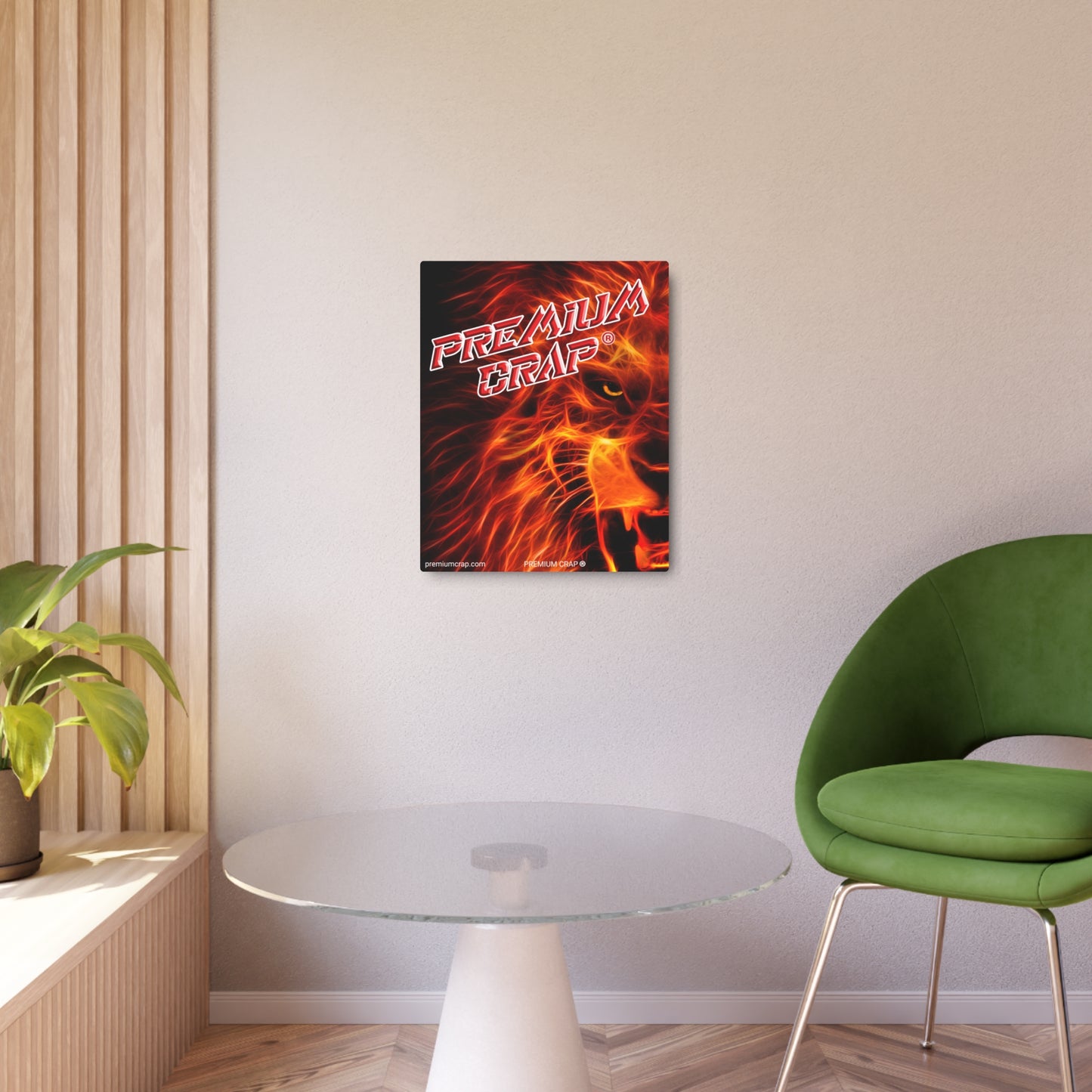 Premium Crap Metal Art Sign