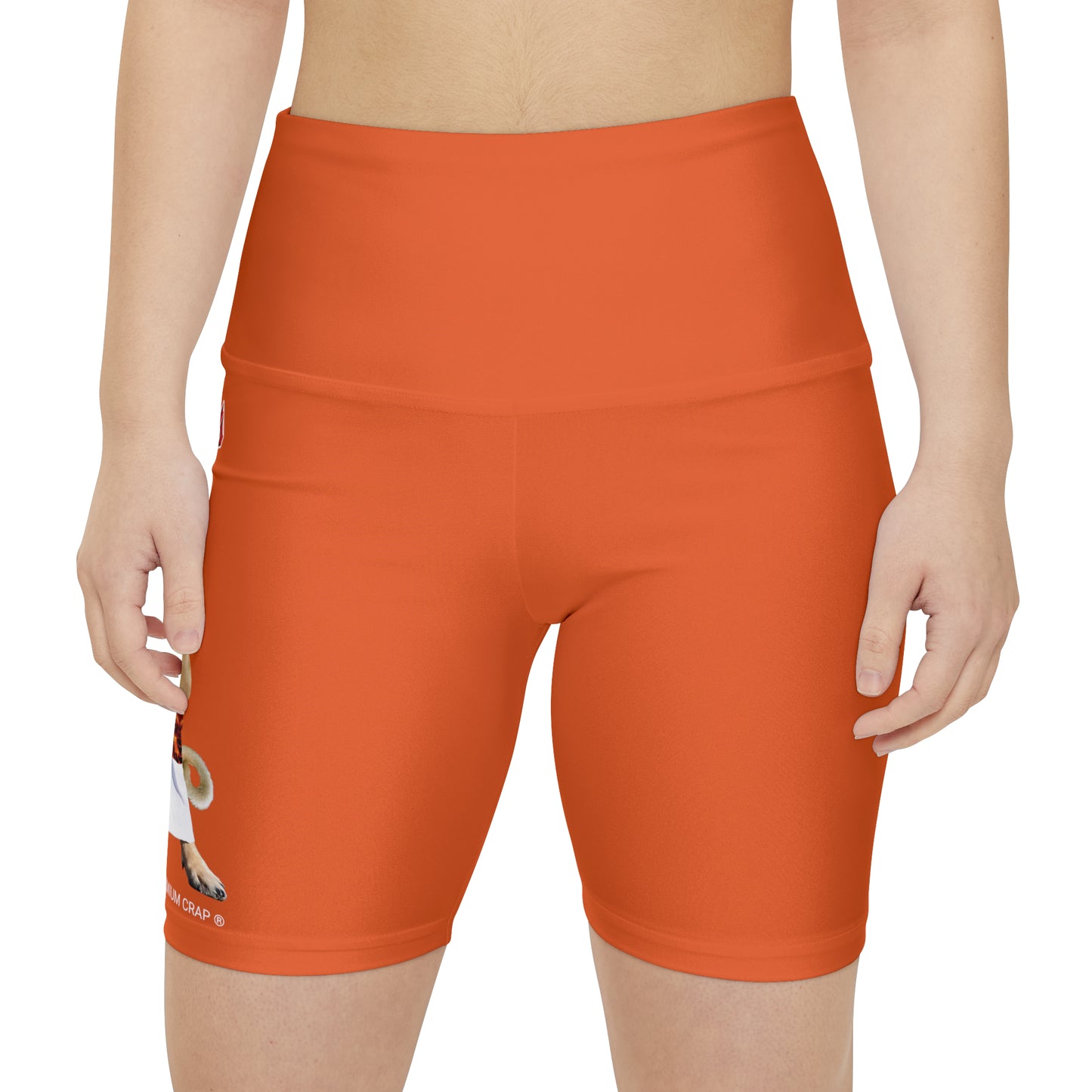 Premium Crap Workout Shorts - Orange