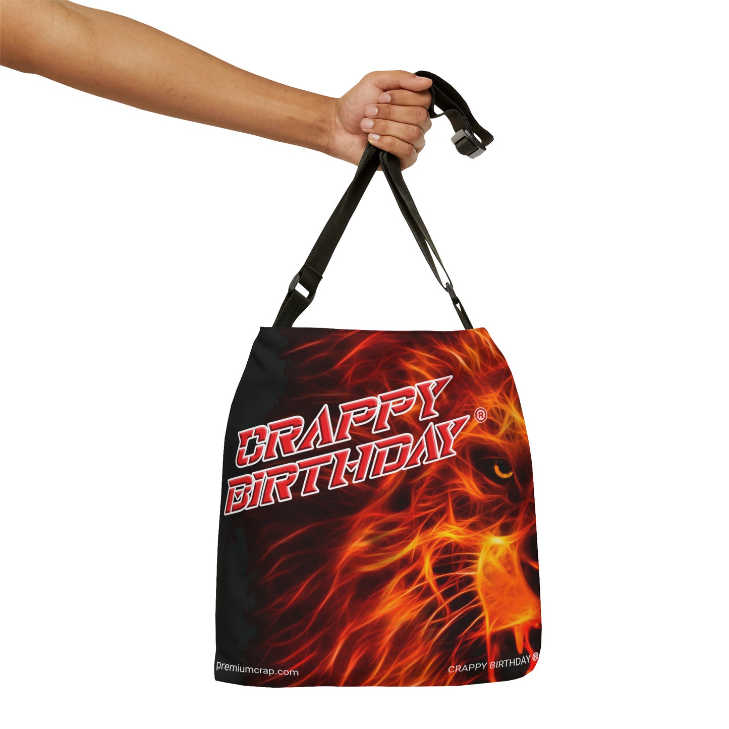 Crappy Birthday Adjustable Tote Bag