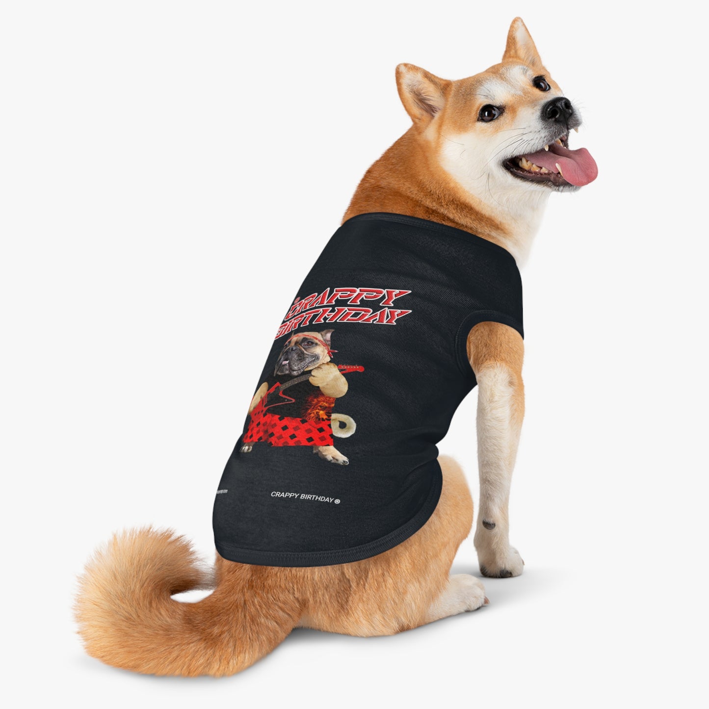 Crappy Birthday II Pet Tank Top