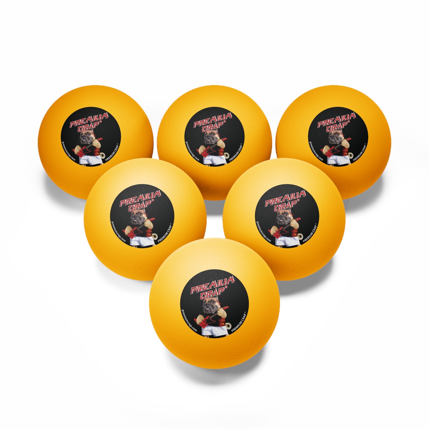 Premium Crap Ping Pong Balls