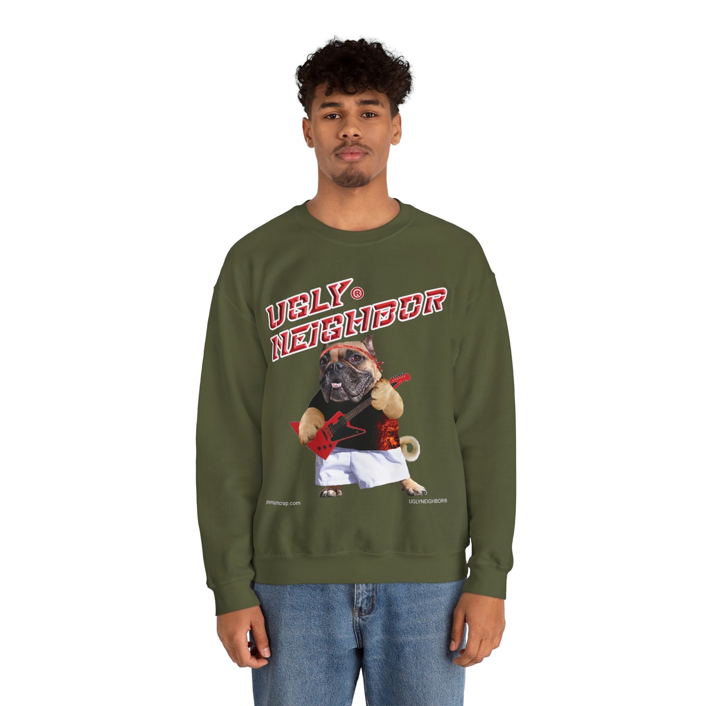 Ugly Neighbor Heavy Blend Crewneck Sweatshirt