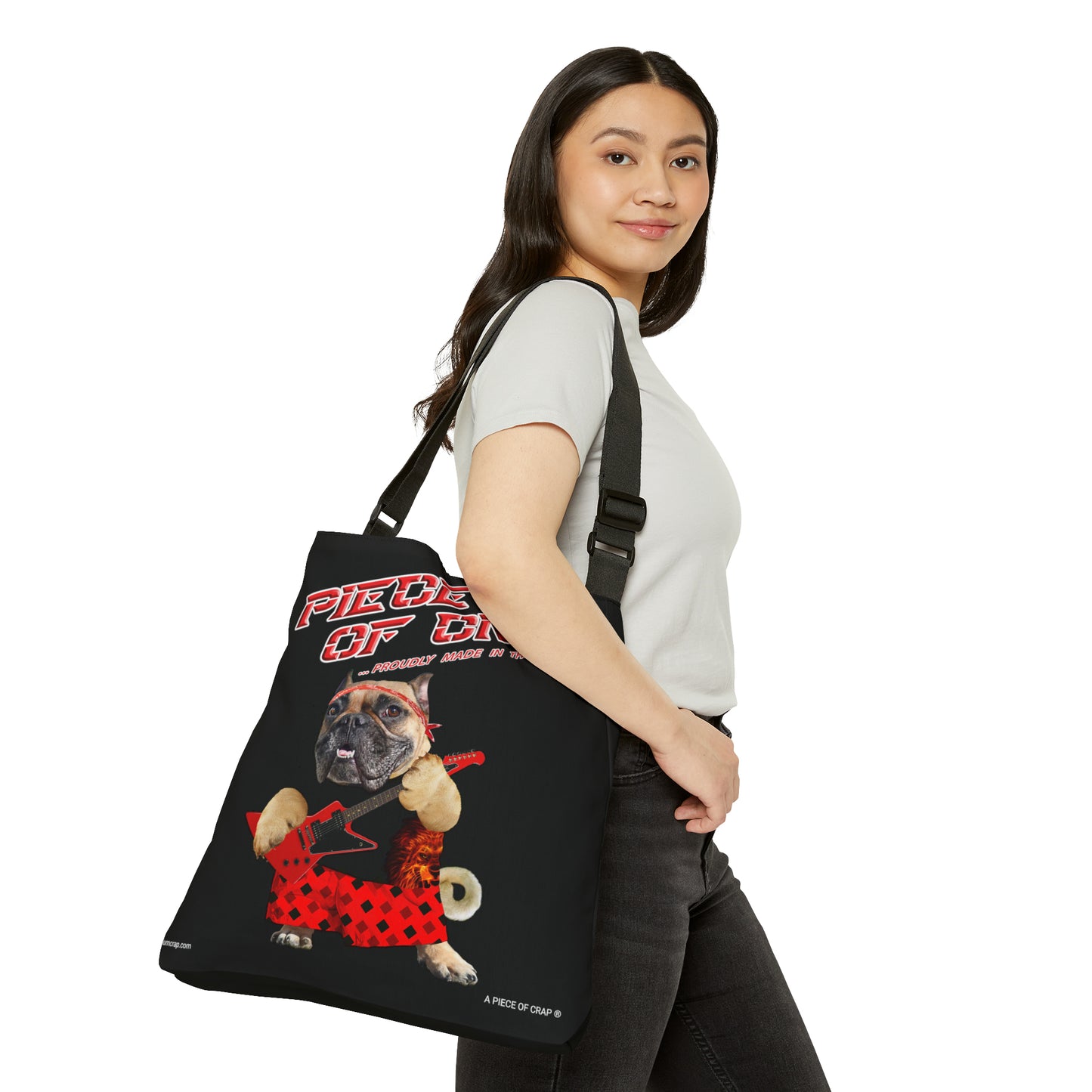 A Piece Of Crap II Adjustable Tote Bag