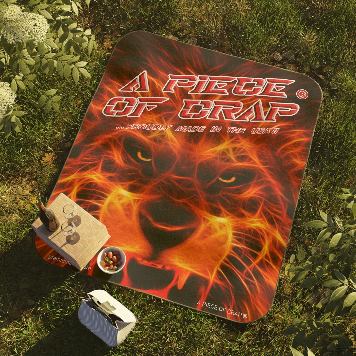 A Piece Of Crap Picnic Blanket