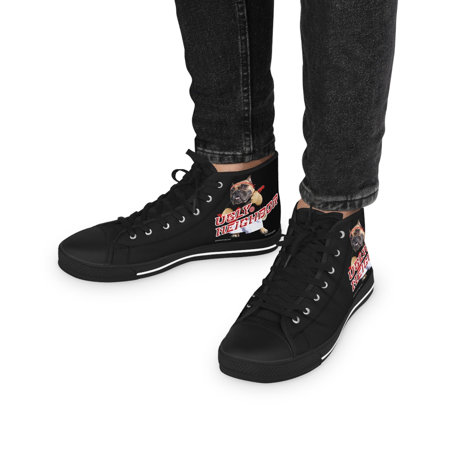 Ugly Neighbor Men's High Top Sneakers