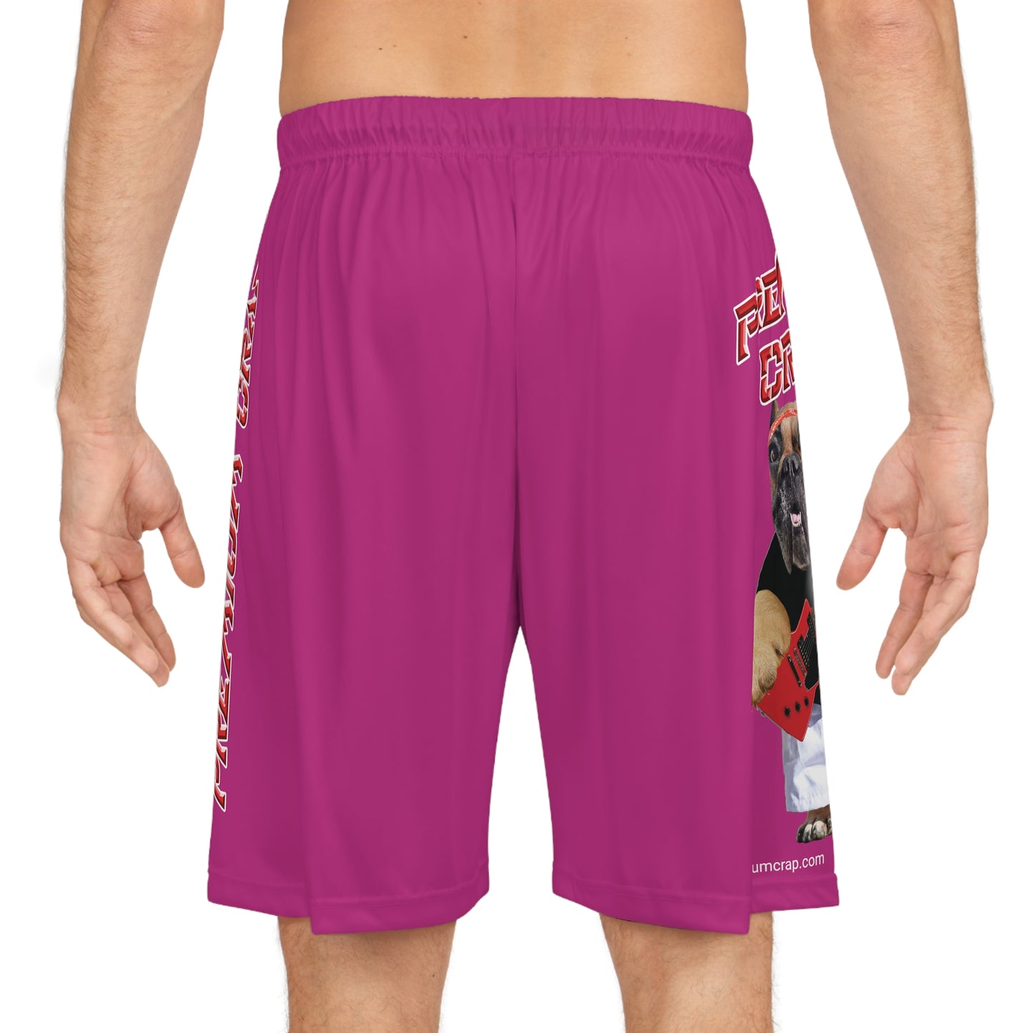 Premium Crap Basketball Shorts - Pink