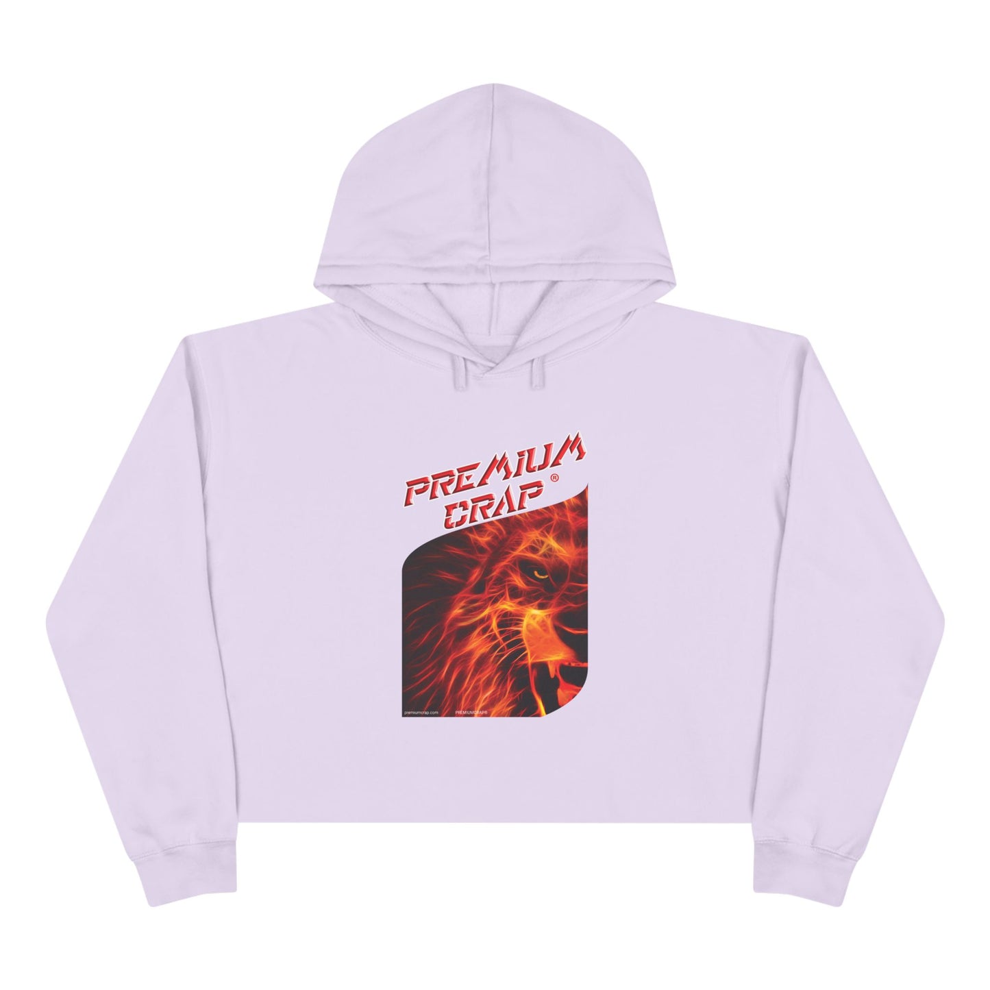 Premium Crap Cropped Hoodie