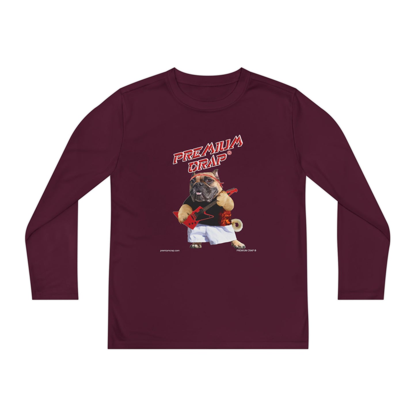 Premium Crap Youth Long Sleeve Competitor Tee