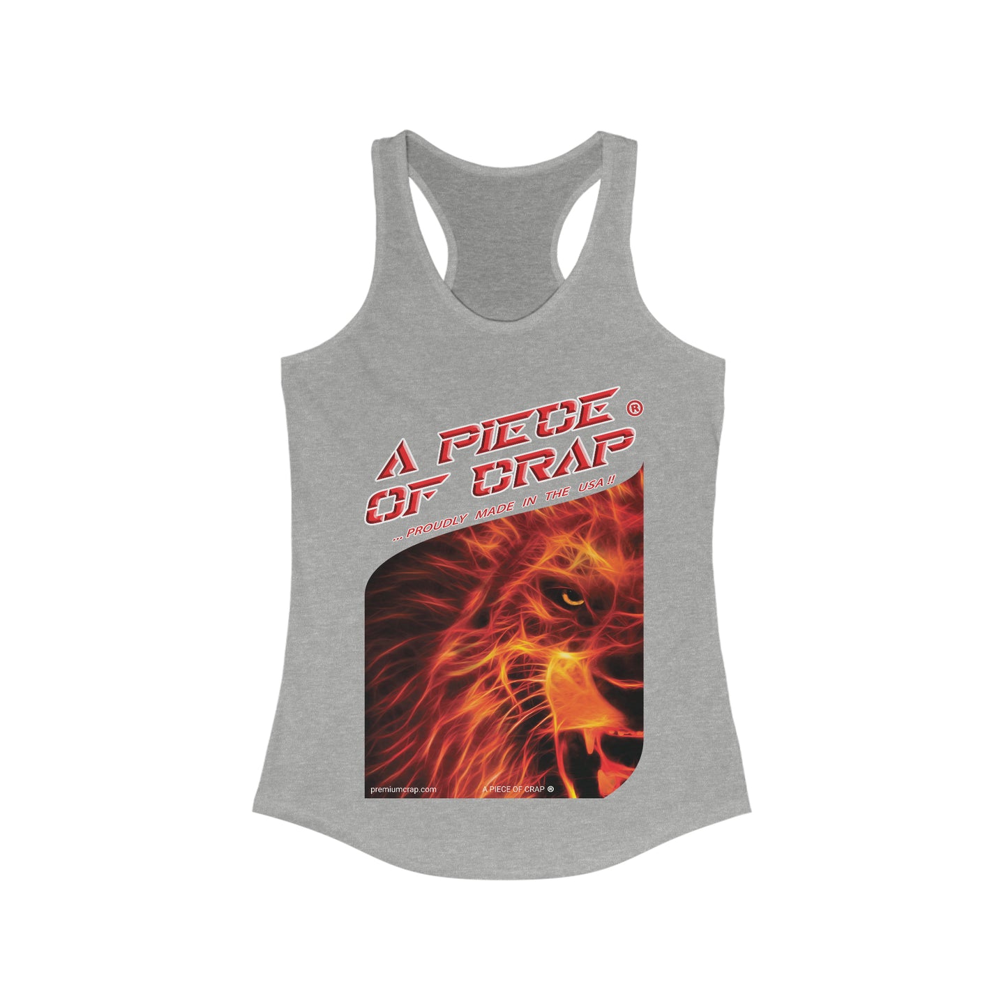 A Piece Of Crap Women's Ideal Racerback Tank