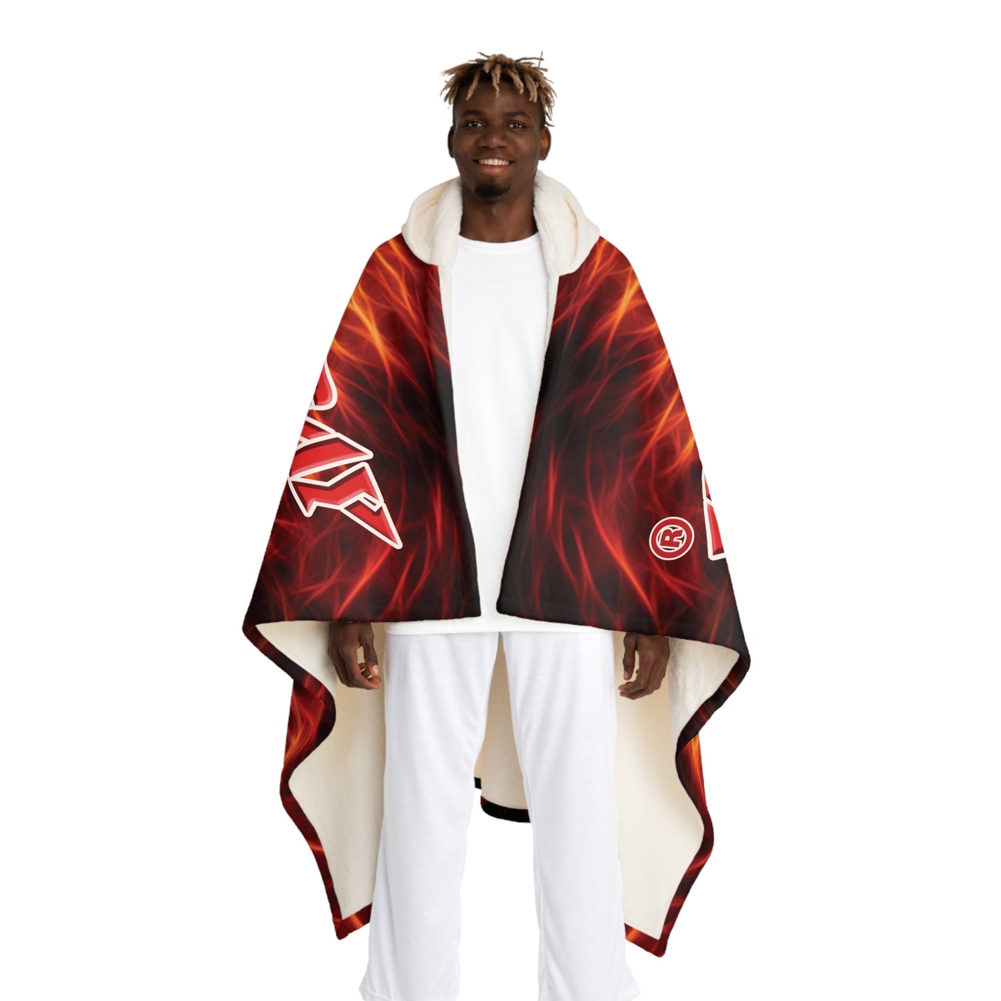 Crappy Birthday Hooded Sherpa Fleece Blanket