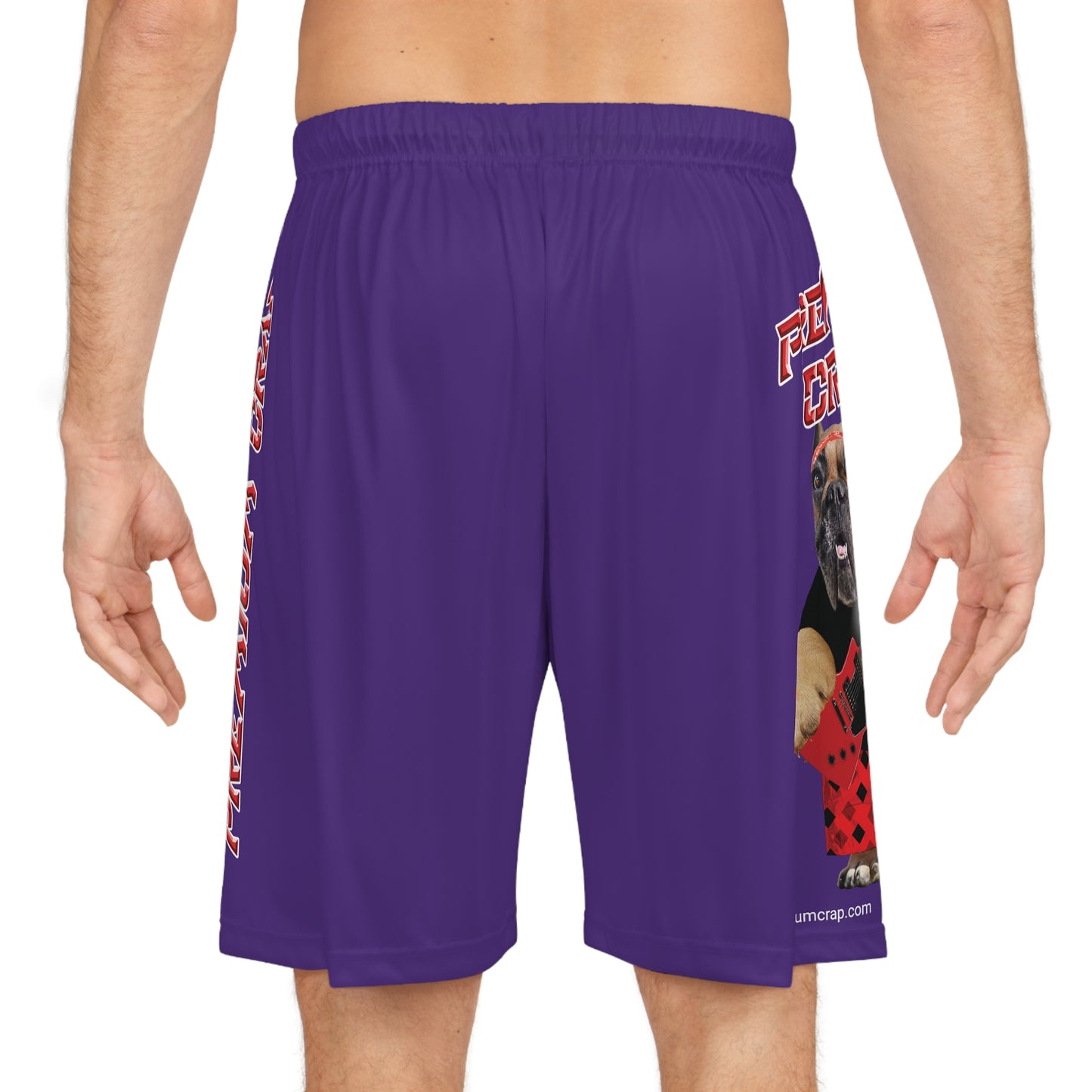 Premium Crap II Basketball Shorts - Purple