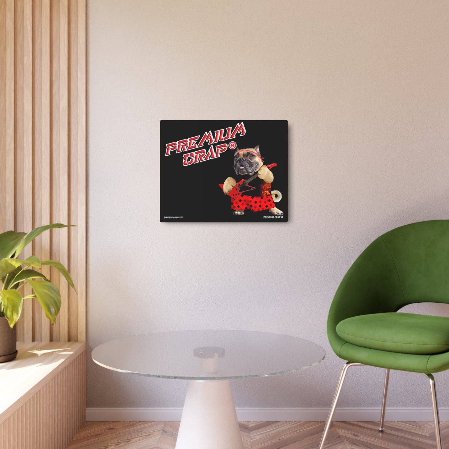 Premium Crap II Metal Art Sign