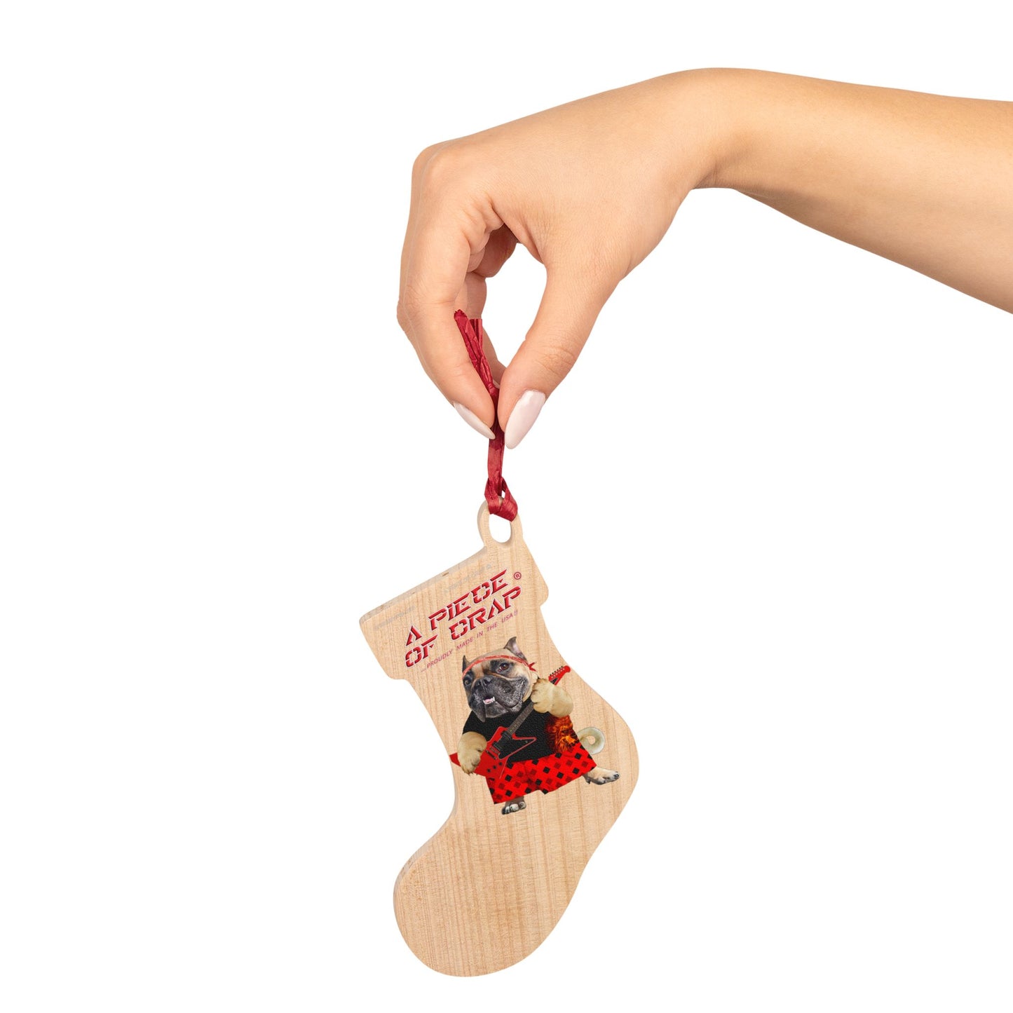 A Piece of Crap II Wooden Ornaments