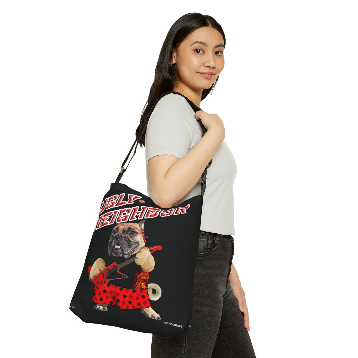 Ugly Neighbor II Adjustable Tote Bag