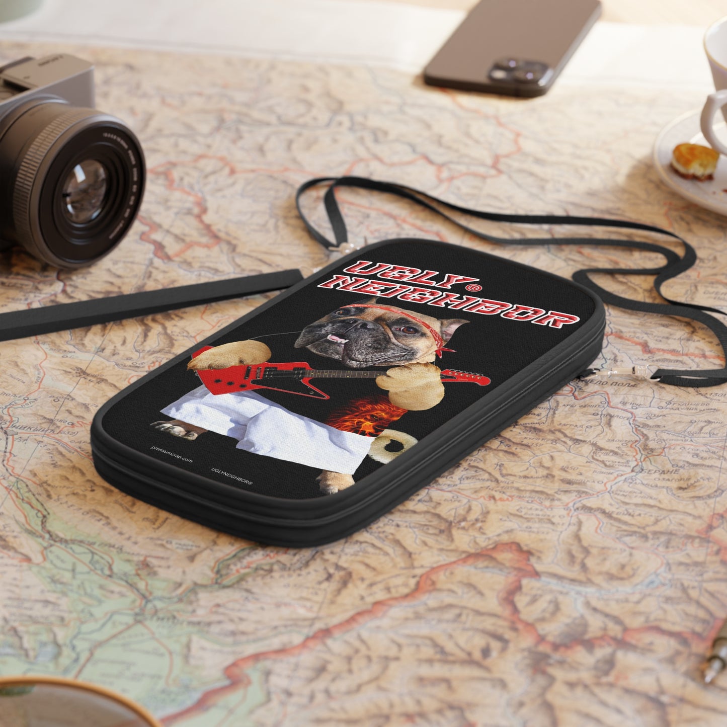 Ugly Neighbor Passport Wallet