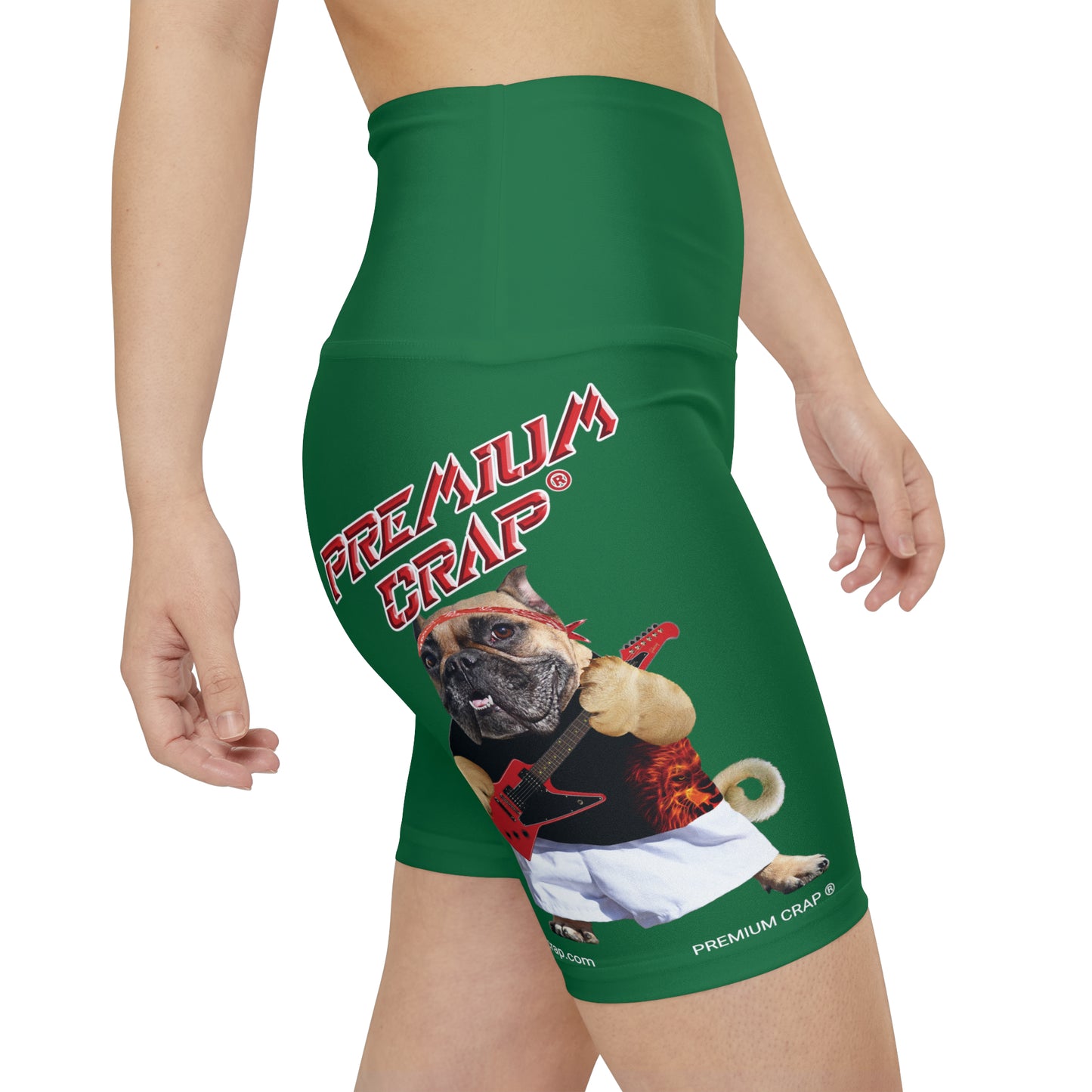 Premium Crap Workout Shorts - Dark Green