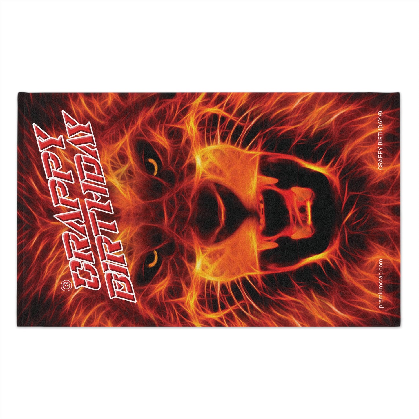 Crappy Birthday Rally Towel