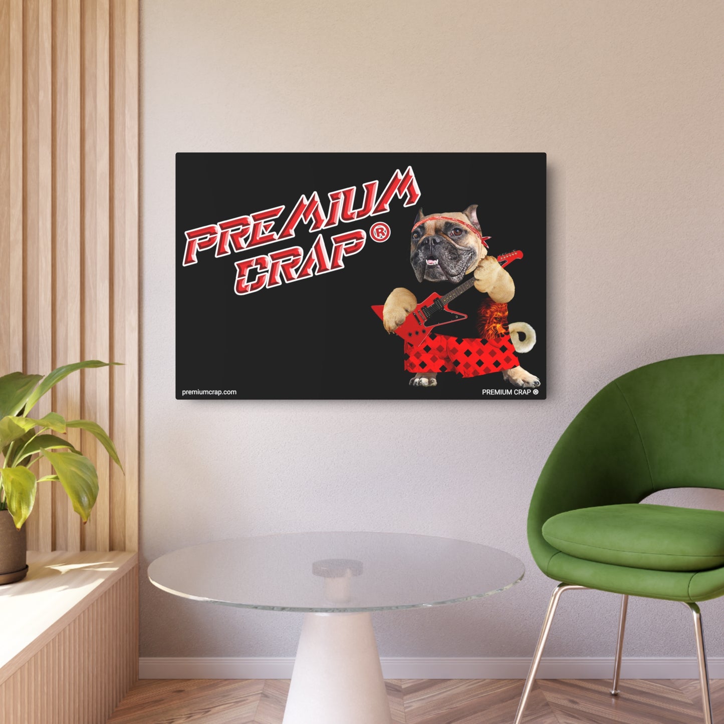 Premium Crap II Metal Art Sign