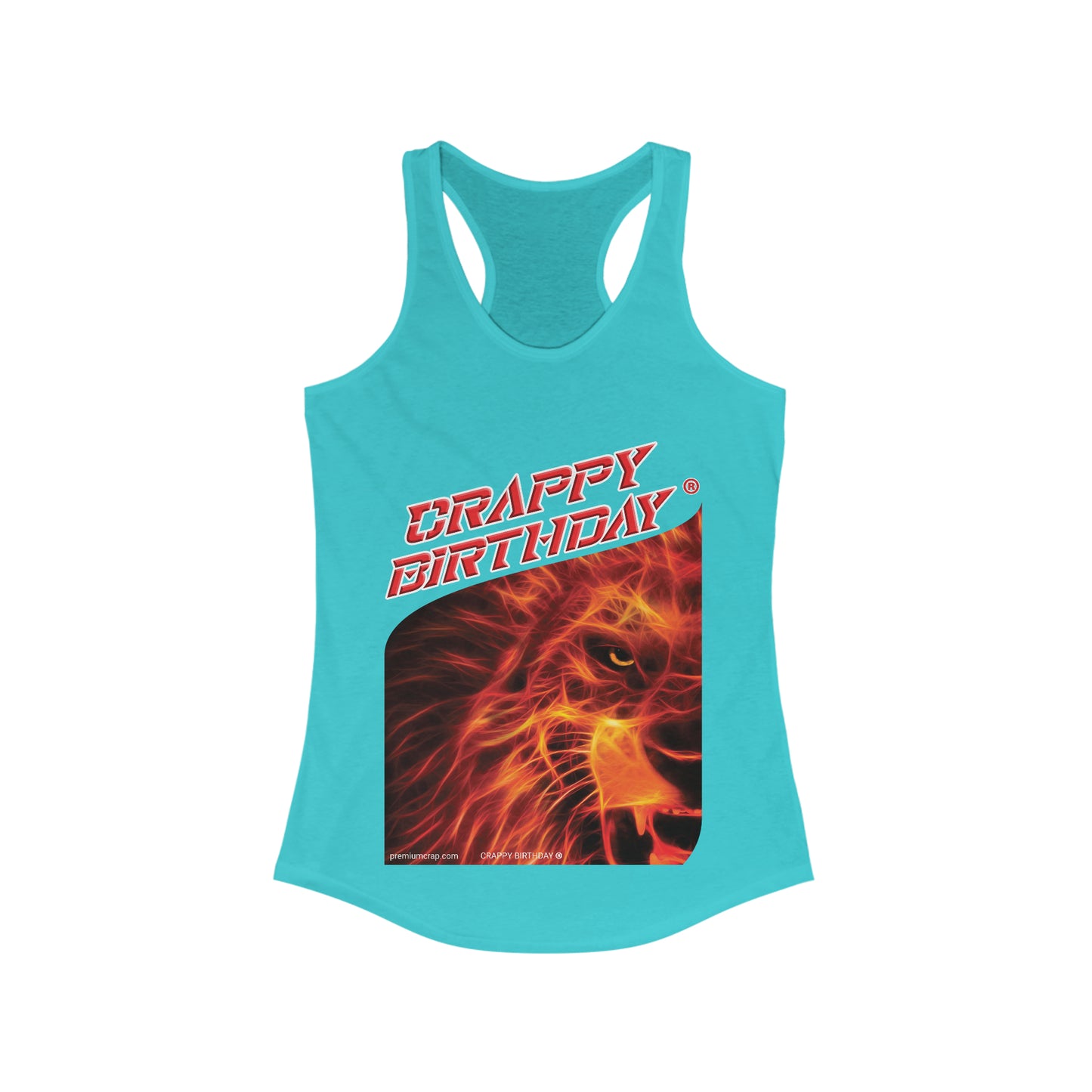 Crappy Birthday Women's Ideal Racerback Tank