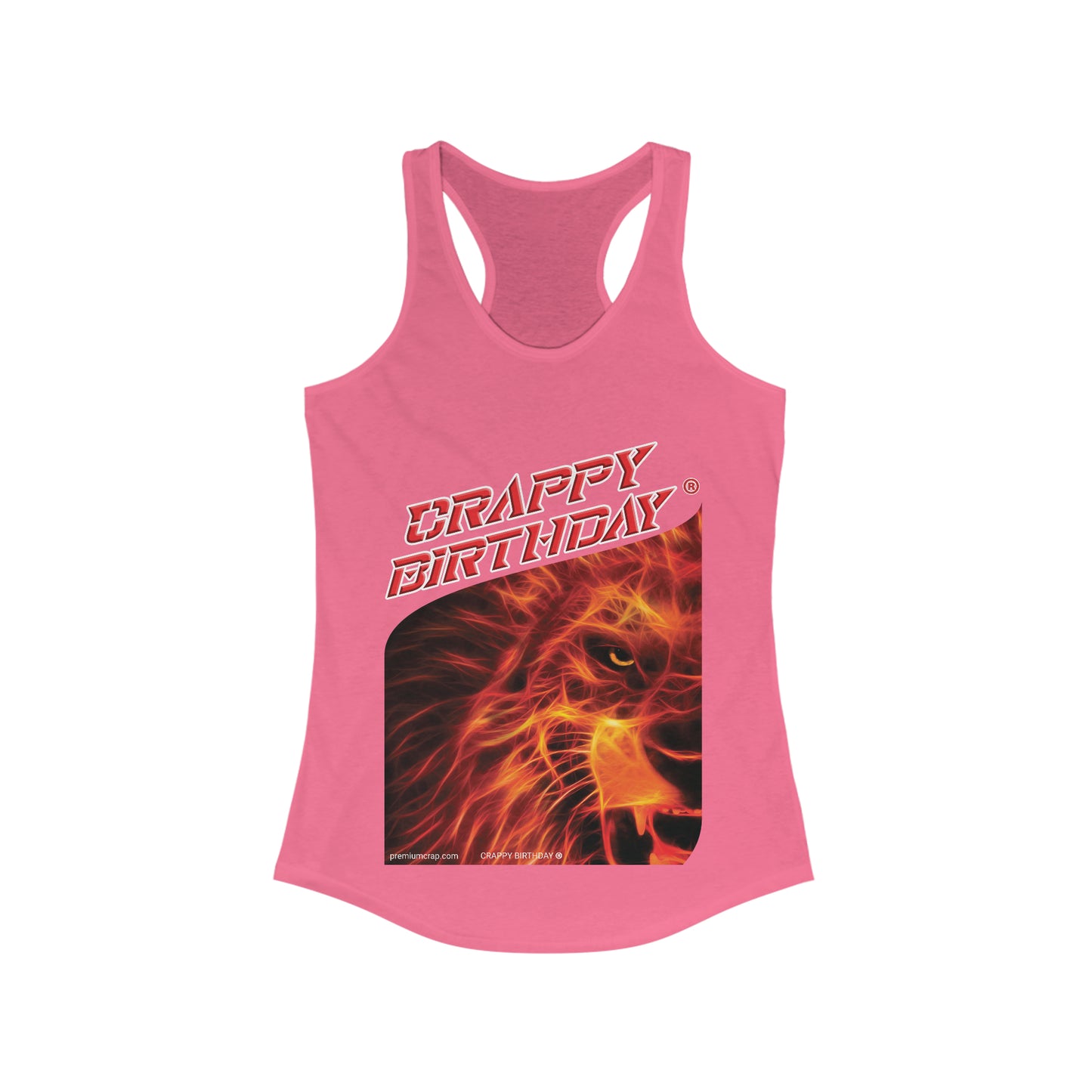 Crappy Birthday Women's Ideal Racerback Tank