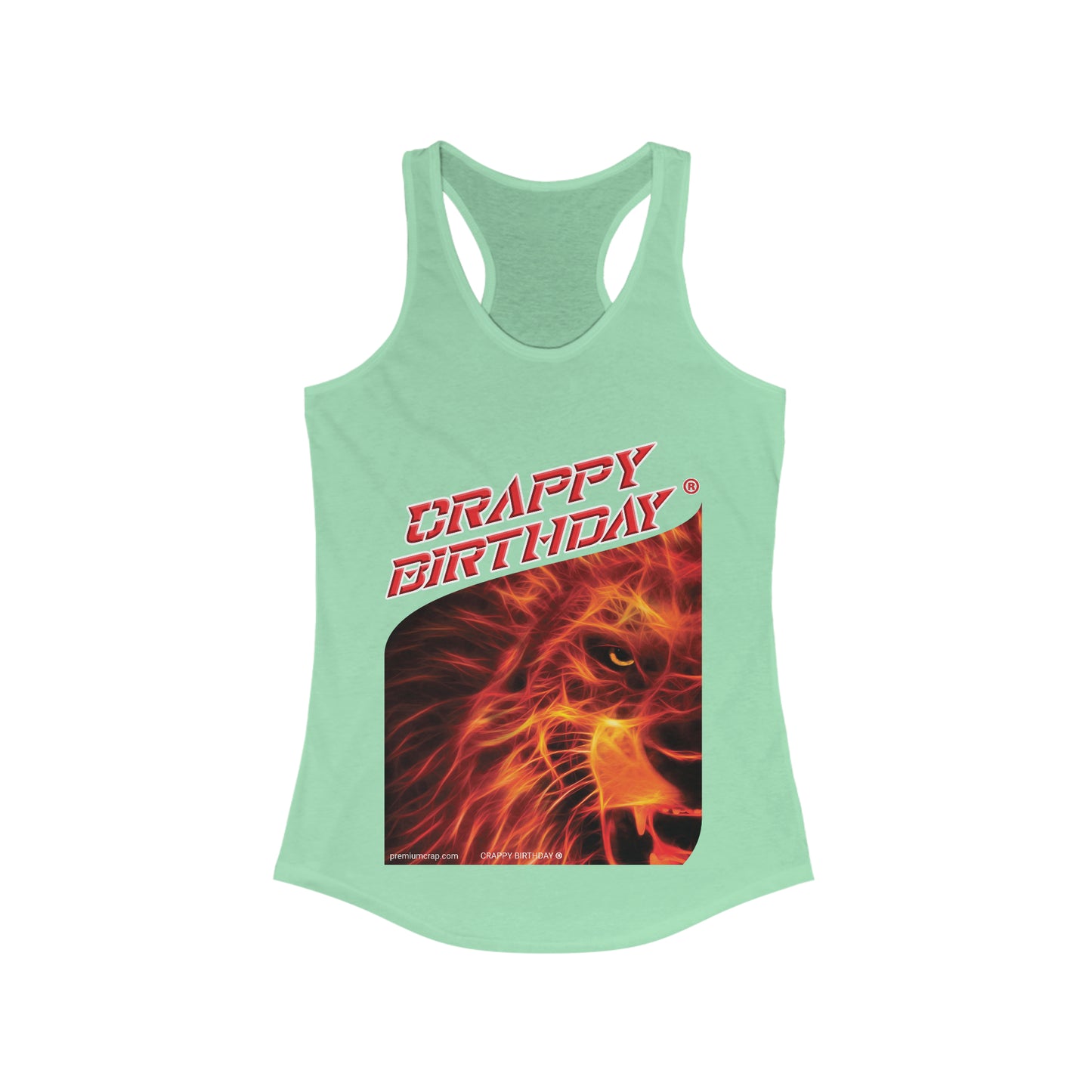 Crappy Birthday Women's Ideal Racerback Tank